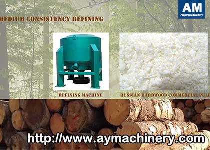 Medium Consistency Refining of Russian Hardwood Commercial Pulp Influence On Paper Making Industry