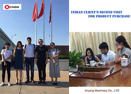 Indian Client’s Second Visit For Multi-Disc Vacuum Filter Product Purchase