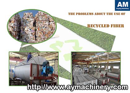 The Use Of Paper Recycling Plant Machinery And Recycled Fiber