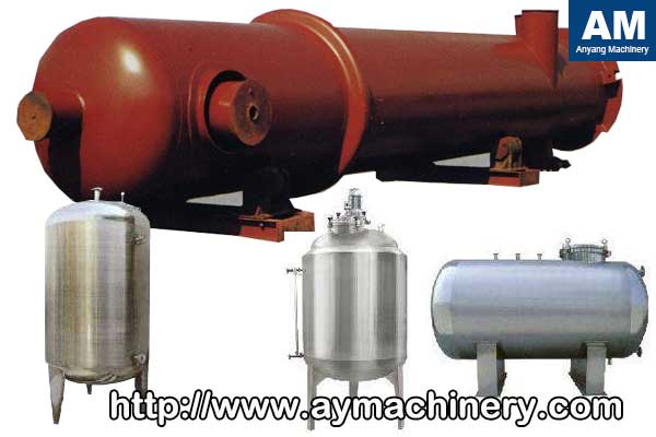 Type of pressure vessel
