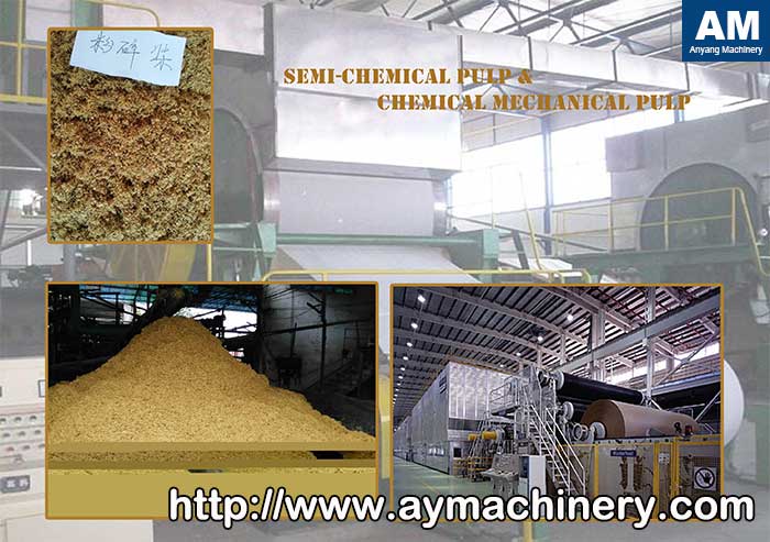 Sulfate semi-chemical pulp