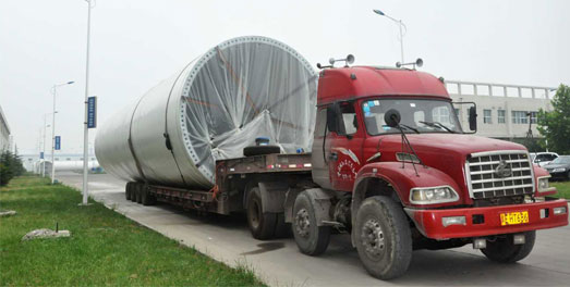 wind power tower safety transportation